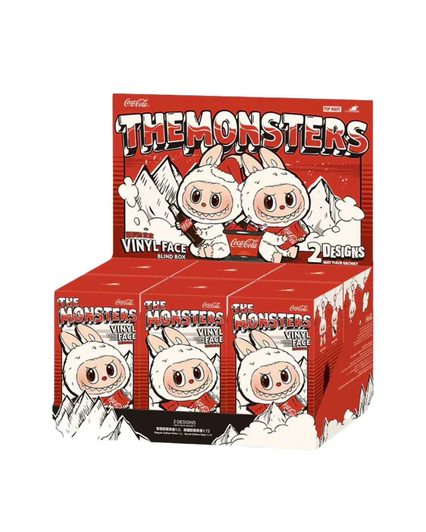 THE MONSTERS - Labubu Coca Cola Series Vinyl Face
